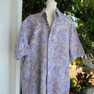 Tasso Elba Island Resort  Button Down Shirt